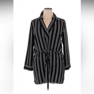 Joseph Ribkoff Black and White Striped Women's Top